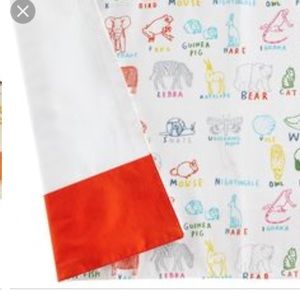 Land of Nod crib "dust ruffle"